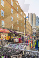 Petticoat Lane market in London, England, United Kingdom, Europe.