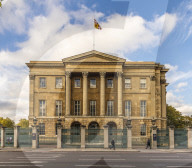 Apsley House, famous for having the address Number 1 London, on Hyde park Corner in London, England, United Kingdom , Europe.
