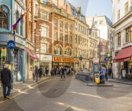 Wardour Street in Soho in London, England, United Kingdom, Europe.