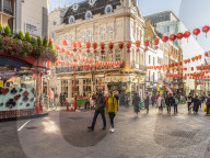 Chinatown in London, England, United Kingdom, Europe.