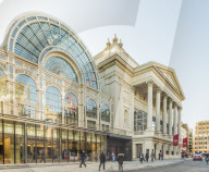 The Royal Opera House in Covent Garden in London, England, United Kingdom, Europe.