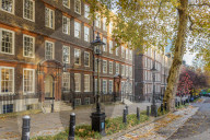 Some of the beautiful architecture in Temple Inn, in Holborn, in London, England, United Kingdom, Europe.