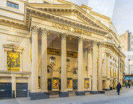 The Lyceum theatre in Covent Garden in London, England, United Kingdom, Europe.