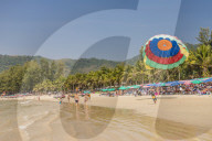 Kamala beach in Phuket, Thailand, Southeast Asia, Asia.