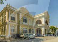 Penang Town Hall in George Town, Penang Island, Malaysia, Southeast Asia, Asia