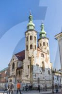 The Church of Saint Peter and Saint Paul in the medieval old town, a UNESCO World heritage site, in Krakow, Poland, Europe.