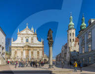 The Church of Saint Peter and Saint Paul in the medieval old town, a UNESCO World heritage site, in Krakow, Poland, Europe.