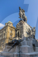 Grunwald Monument in Krakow, Poland, Europe.