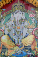 Sri Thenday Yutthapani Temple. Ganesha. Ho Chi Minh city. Vietnam.