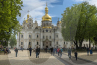 Dormition cathedral (Ouspensky sobor), Kiev. Ukraine.