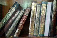 Masjid Al Rahim Mosque. Holy Quran books. Ho Chi Minh City. Vietnam.