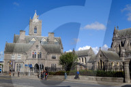 Christ Church Cathedral and the Synod hall, the building that houses Dublinia, Dublin, Ireland, Europe