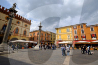 Piazza del Popolo, Ravenna, Italy, Europe