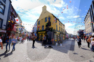 High street, Galway, County Galway, Ireland, Europe