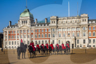 Changing of the guard, Horse Guards, Westminster, London, England