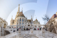 Matthias Church in Buda Castle District, in old Budapest, Hungary