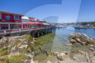 Fisherman's Wharf, Monterey Bay, Peninsula, Monterey, Pacific Ocean, California, United States of America, North America