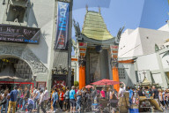 View of Grauman's Chinese Theatre on Hollywood Boulevard, Hollywood, Los Angeles, California, United States of America, North America