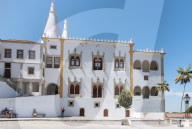 Exterior of The Palace of Sintra, Sintra, Portugal