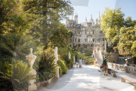 Exterior of Palacio da Regaleira, Quinta da Regaleira, Sintra, Portugal