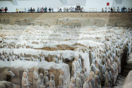 Army of Terracotta Warriors, Xian, Shaanxi Province, China