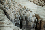 Army of Terracotta Warriors, Xian, Shaanxi Province, China
