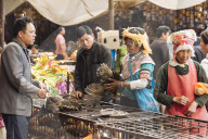 Xinjie Local Market, Yuanyang, Yunnan Province, China