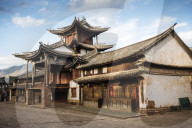 The Three Terraced Pavilion, Shaxi, Yunnan Province, China