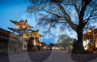The Three Terraced Pavilion, Shaxi, Yunnan Province, China