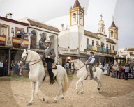 Pilgrimage of El Rocio, Huelva district, Andalucia, Spain