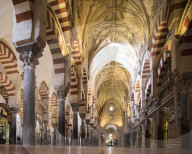 Interior of The Mosque‚ÄìCathedral (Mezquita) of Cv=rdoba, Cordoba, Andalucia, Spain