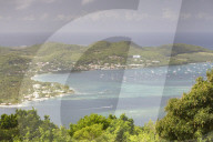 The tropical island paradise of Martinique.