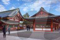 Fushimi Inari shrine in Kyoto.