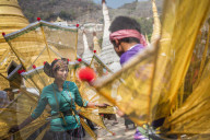 Pindaya Cave Festival, Pindaya, Shan State, Myanmar (Burma)