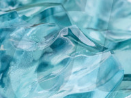 Detail of ice calved from the South Sawyer Glacier, Tracy Arm-Fords Terror Wilderness Area, Alaska, USA.