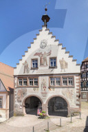Townhall, market place, Schiltach, Black Forest, Kinzigtal Valley, Baden-Wuerttemberg, Germany