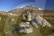 Snow capped Penyghent in the Yorkshire Dales National Park, Ribblesdale, North Yorkshire, England, United Kingdom, Europe.