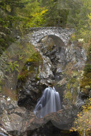 Autumn at the Falls of Bruar, Perthshire, Scotland, United Kingdom, Europe.