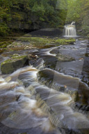 Cauldron Falls, West Burton, North Yorkshire, England, United Kingdom, Europe.