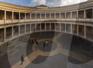Palacio e Carlos V or the palace of Carlos the fifth, today the museum of Alhambra