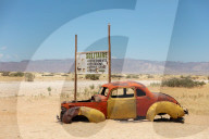 Solitaire is a cool town in the middle of Namibia, it is full of rusting cars, bikes and disused fuel pumps.