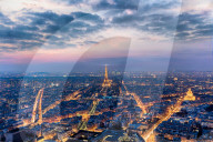 Paris looking out from the Montparnasse Tower.