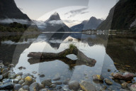 Mitre Peak, Milford Sound, Fiordland National Park, New Zealand