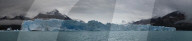Panoramic view of Perito Moreno Glacier in Los Glaciares National Park, Santa Cruz Province, Patagonia, Argentina,