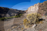 Scenic view of Pinturas Canyon, Patagonia, Province of Santa Cruz, Argentina