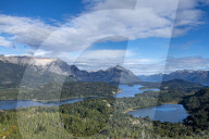 The view of Cerro Campanario, Barilochie, Patagonia, Argentina