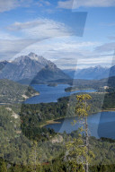 View of Cerro Campanario, Barilochie, Patagonia, Argentina