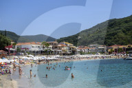Parga beach, Parga, Preveza, Greece