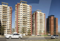 High-rise suburbs, Ulaanbaata, Mongolia