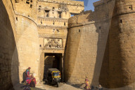 Jaisalmer Fort entrance, Jaisalmer, Rajasthan, India